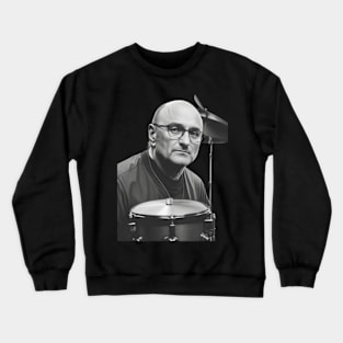 phil collins // vektor art design v2 Crewneck Sweatshirt